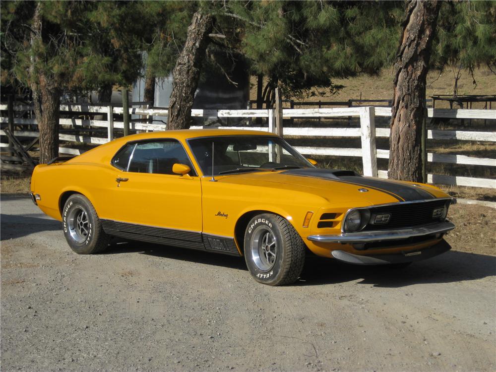 1970 FORD MUSTANG MACH 1 FASTBACK