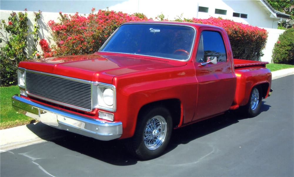 1976 CHEVROLET SHORT BED CUSTOM PICKUP