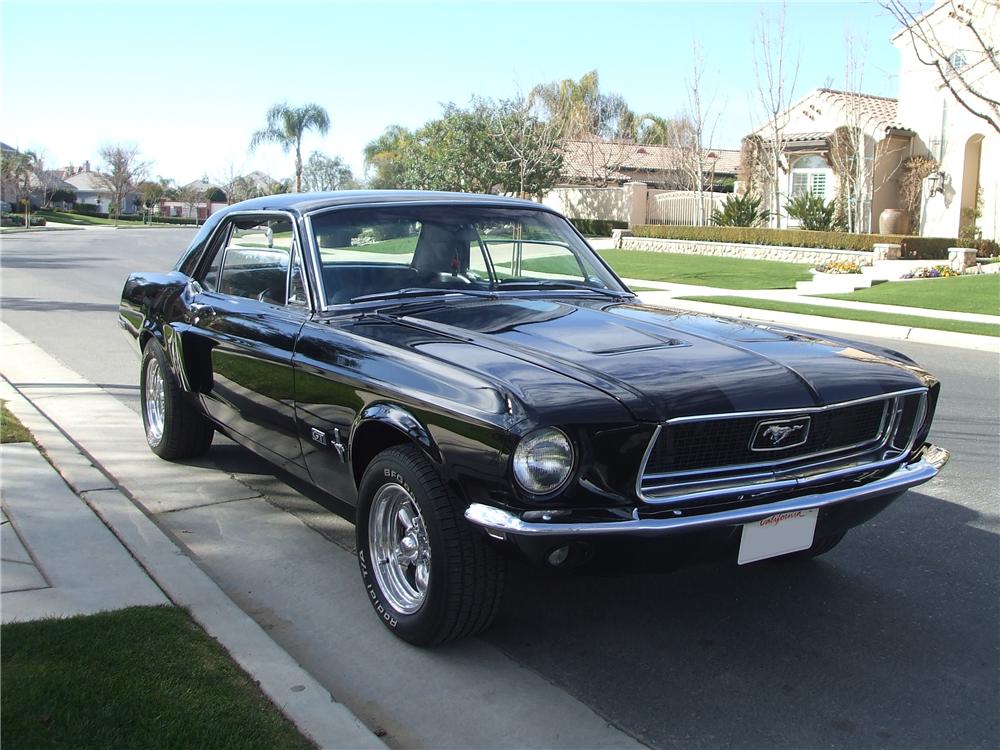 1968 FORD MUSTANG CUSTOM 2 DOOR COUPE