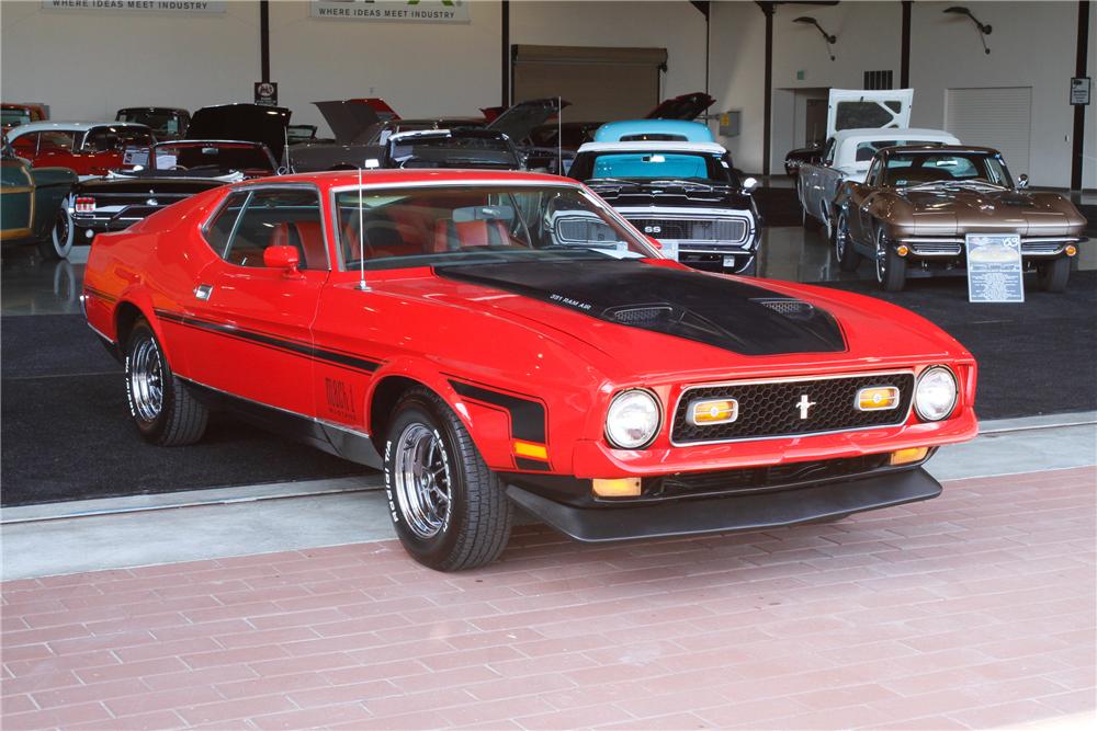 1971 FORD MUSTANG MACH 1 FASTBACK