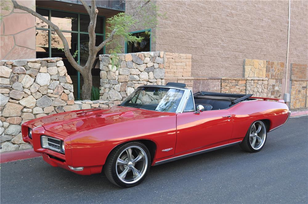 1968 PONTIAC LEMANS CUSTOM CONVERTIBLE