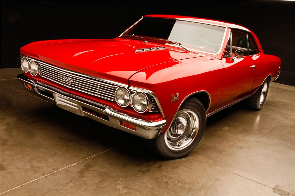 1966 CHEVROLET CHEVELLE CUSTOM 2 DOOR HARDTOP