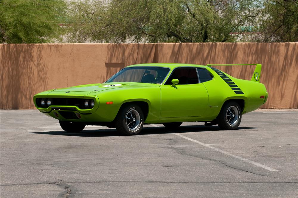 1972 PLYMOUTH ROAD RUNNER CUSTOM 2 DOOR COUPE