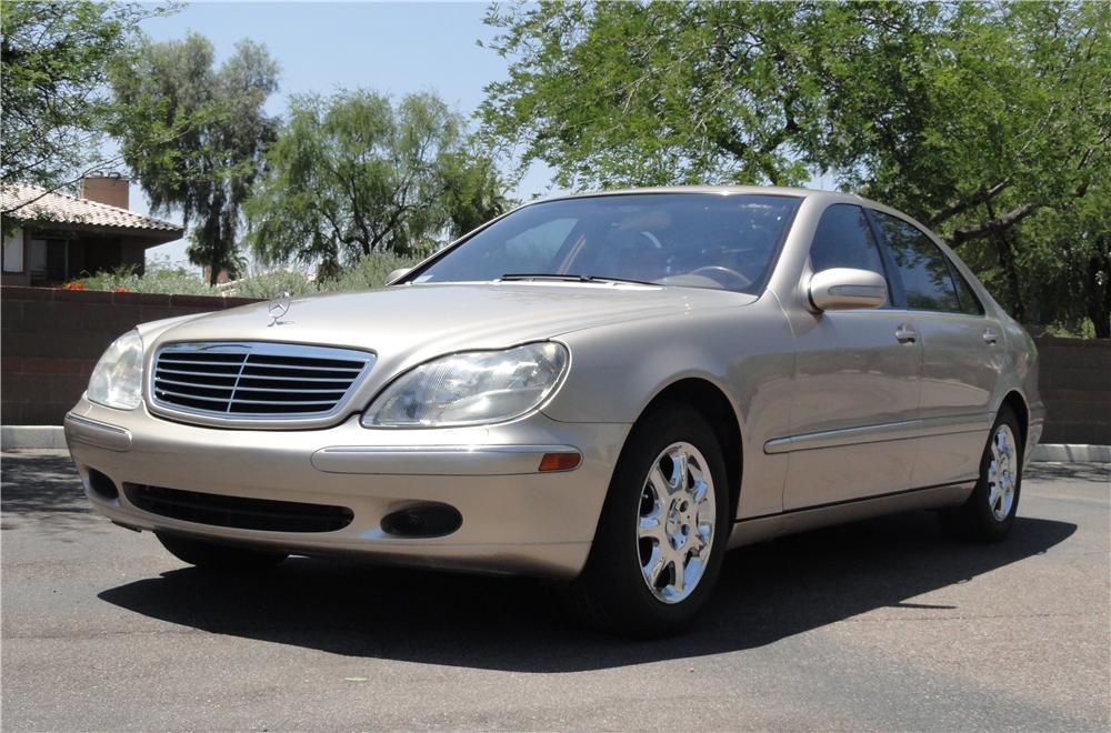 2002 MERCEDES-BENZ S430 4 DOOR SEDAN