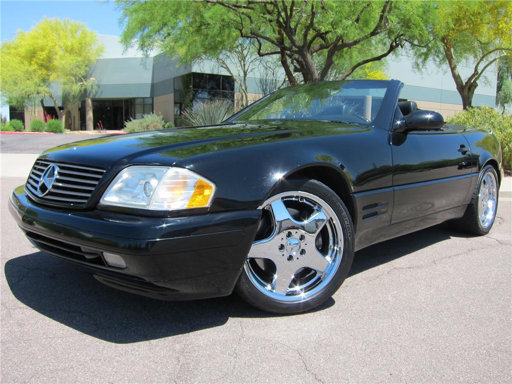 2000 MERCEDES-BENZ SL500 CONVERTIBLE