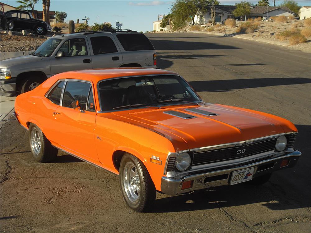 1972 CHEVROLET NOVA 2 DOOR CUSTOM HARDTOP