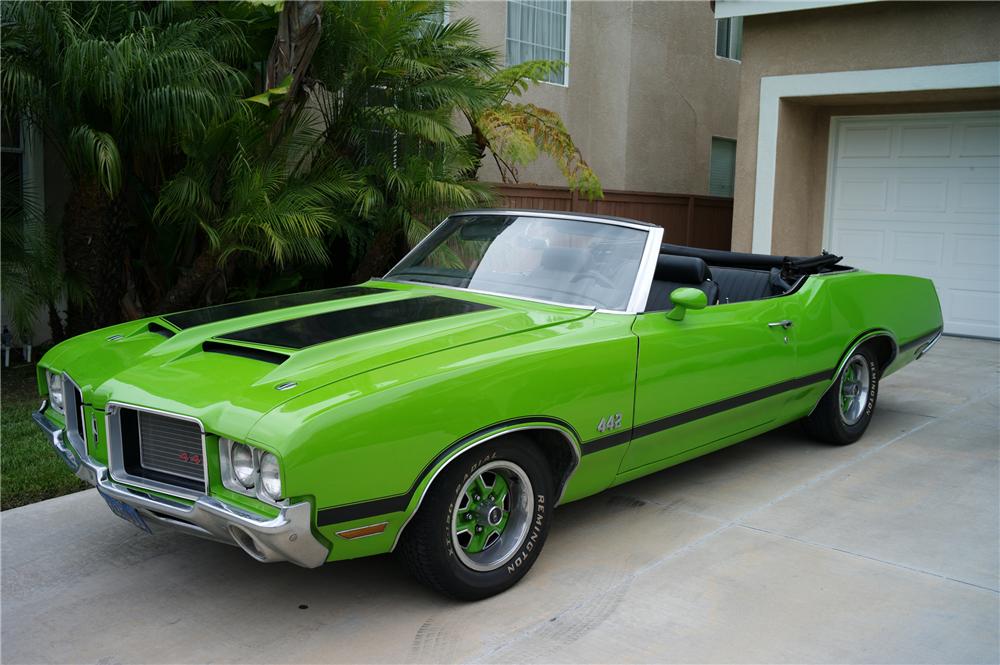 1972 OLDSMOBILE 442 CONVERTIBLE