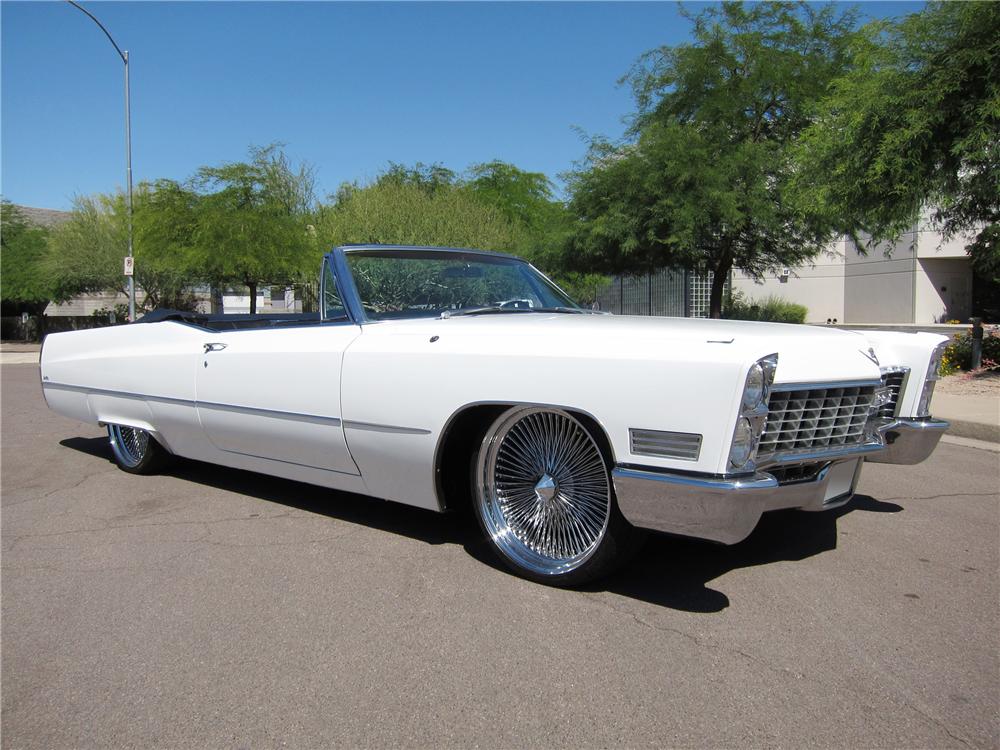 1967 CADILLAC DE VILLE CUSTOM CONVERTIBLE