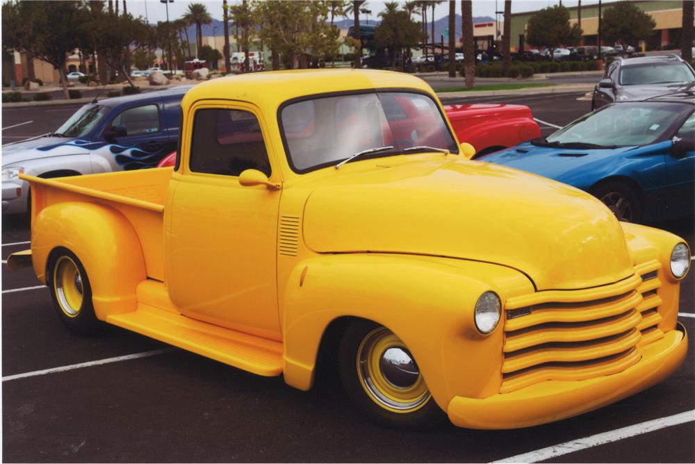 1951 CHEVROLET 5 WINDOW CUSTOM PICKUP