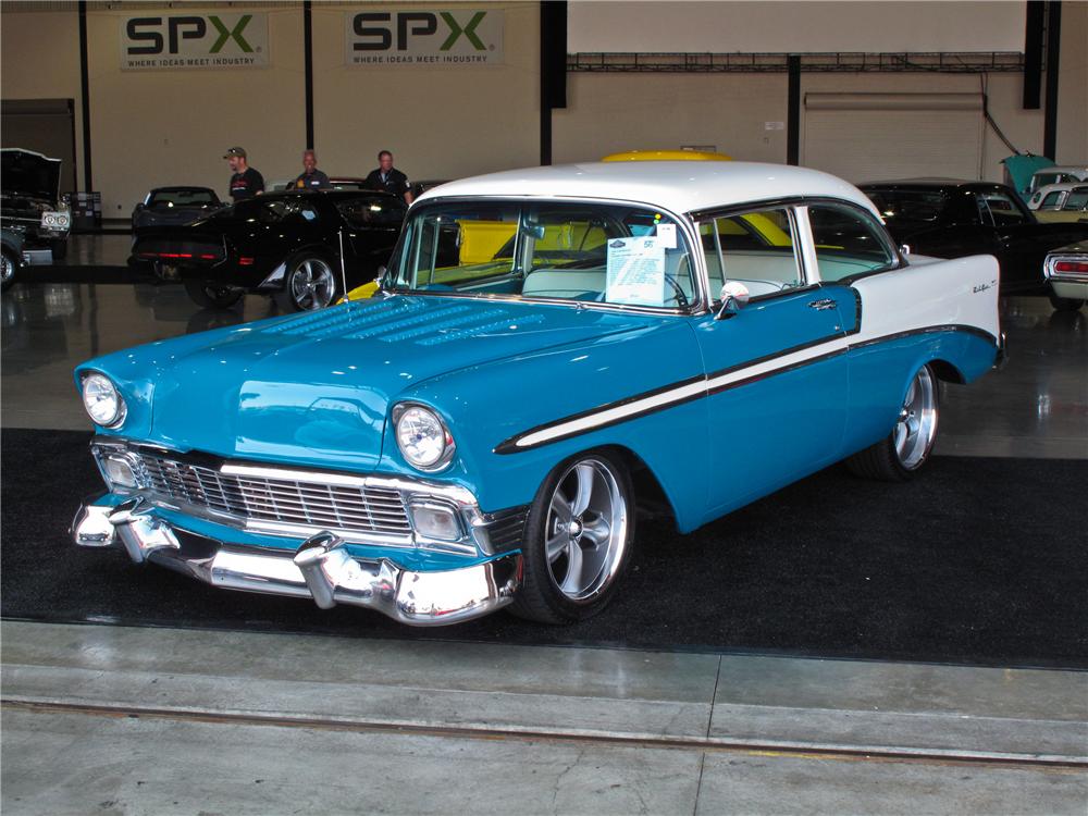 1956 CHEVROLET 210 2 DOOR CUSTOM HARDTOP