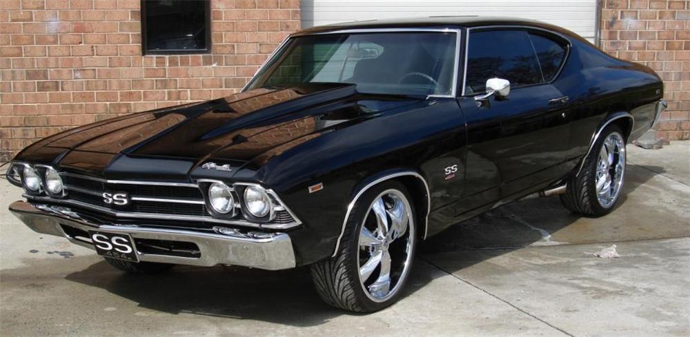 1969 CHEVROLET CHEVELLE MALIBU CUSTOM 2 DOOR HARDTOP