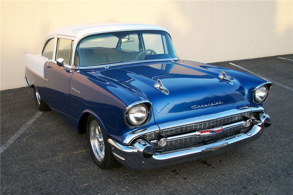 1957 CHEVROLET 150 2 DOOR CUSTOM POST