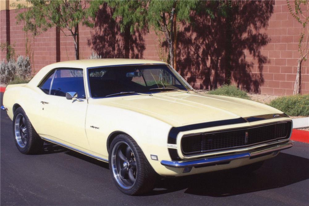 1968 CHEVROLET CAMARO 2 DOOR CUSTOM COUPE