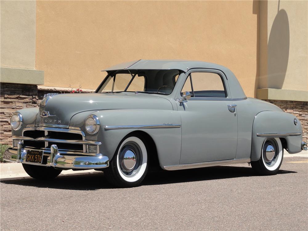 1950 PLYMOUTH DELUXE 2 DOOR COUPE