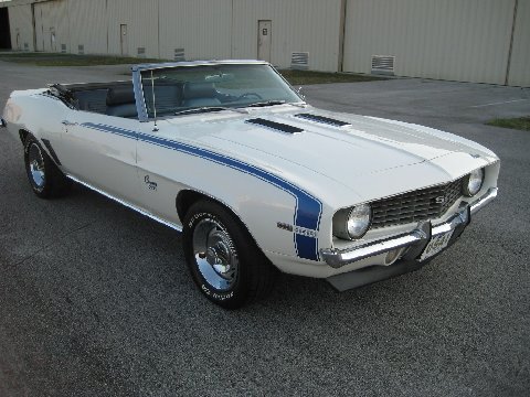 1969 CHEVROLET CAMARO CONVERTIBLE