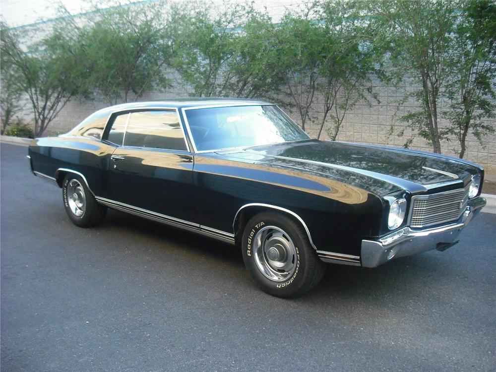 1970 CHEVROLET MONTE CARLO 2 DOOR COUPE