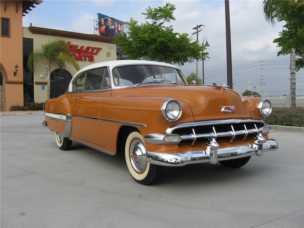 1954 CHEVROLET BEL AIR 2 DOOR SPORT COUPE