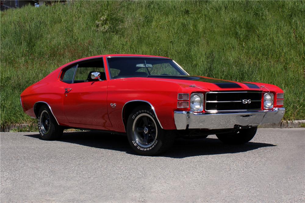 1971 CHEVROLET CHEVELLE SS 2 DOOR COUPE