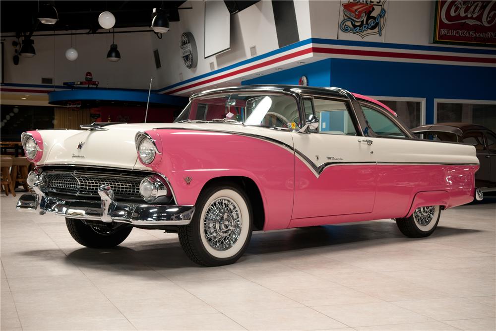 1955 FORD CROWN VICTORIA SKYLINER 2 DOOR COUPE