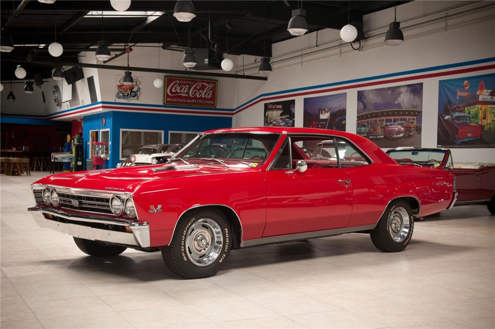 1967 CHEVROLET CHEVELLE SS 396 2 DOOR HARDTOP