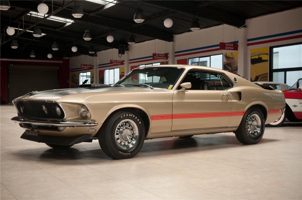 1969 FORD MUSTANG MACH 1 428 SCJ FASTBACK