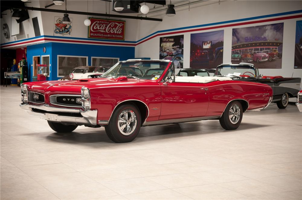 1966 PONTIAC GTO CONVERTIBLE