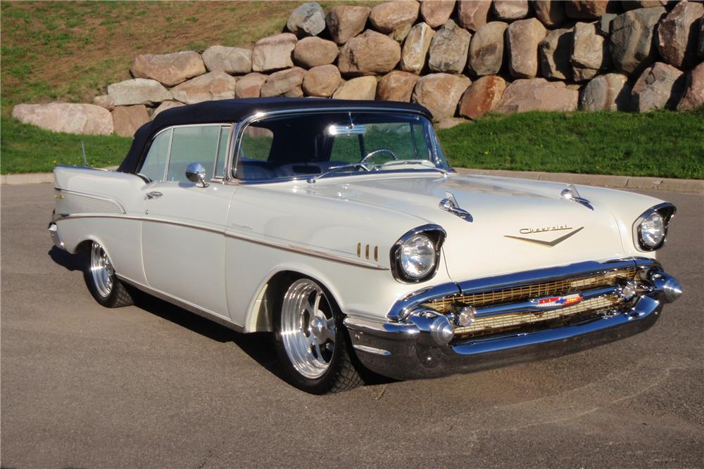 1957 CHEVROLET BEL AIR CUSTOM CONVERTIBLE