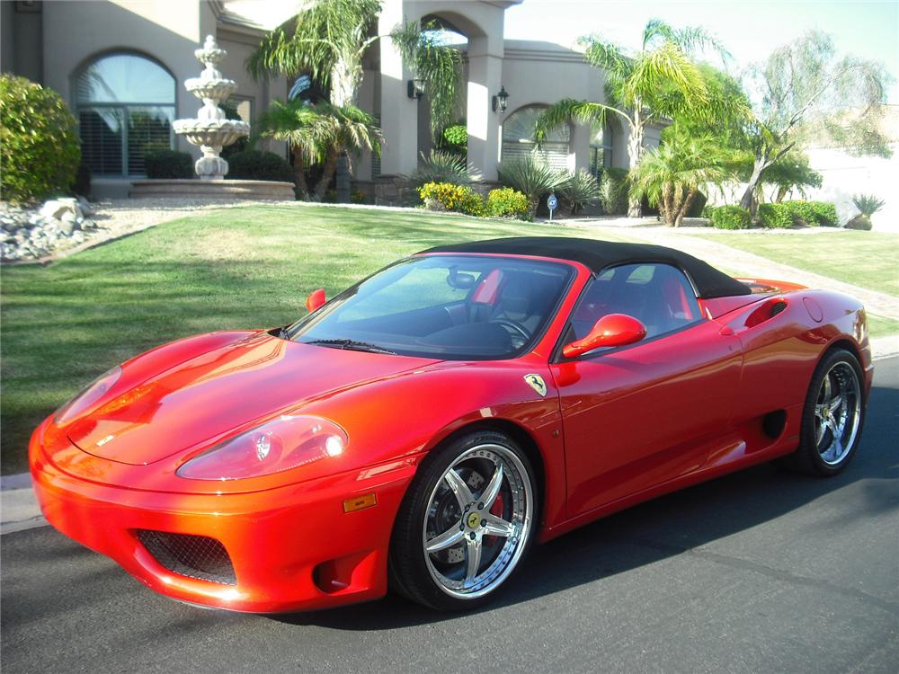 2003 FERRARI 360 MODENA SPYDER