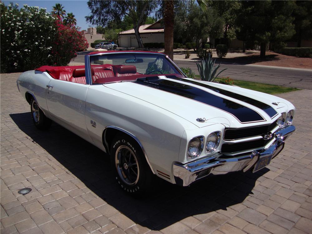 1970 CHEVROLET CHEVELLE SS LS5 CONVERTIBLE