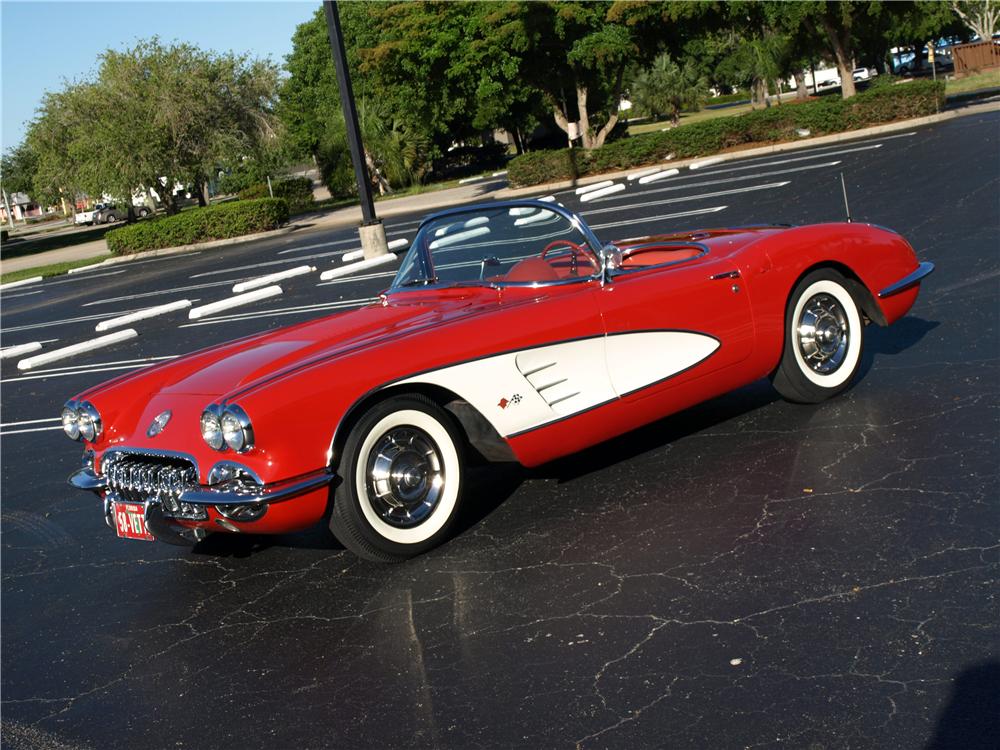 1958 CHEVROLET CORVETTE CONVERTIBLE