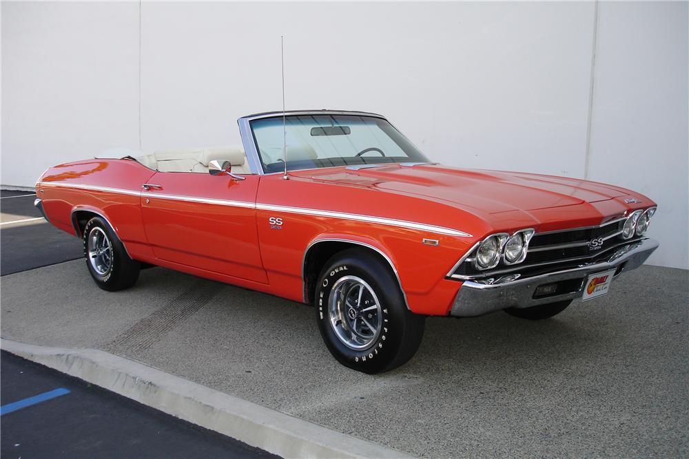 1969 CHEVROLET CHEVELLE SS 396 CONVERTIBLE