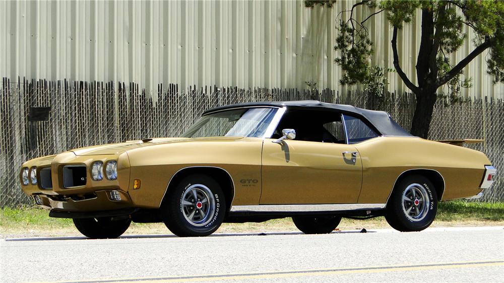 1970 PONTIAC GTO CONVERTIBLE