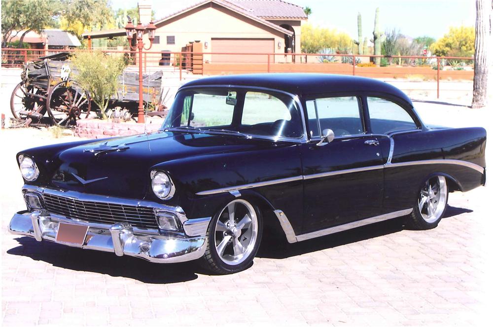 1956 CHEVROLET 210 2 DOOR CUSTOM HARDTOP