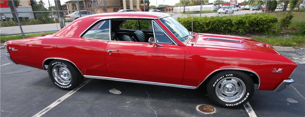 1967 CHEVROLET CHEVELLE 2 DOOR COUPE