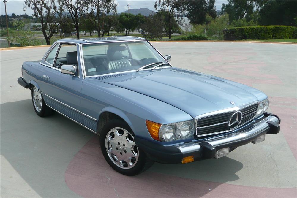 1983 MERCEDES-BENZ 380SL CONVERTIBLE