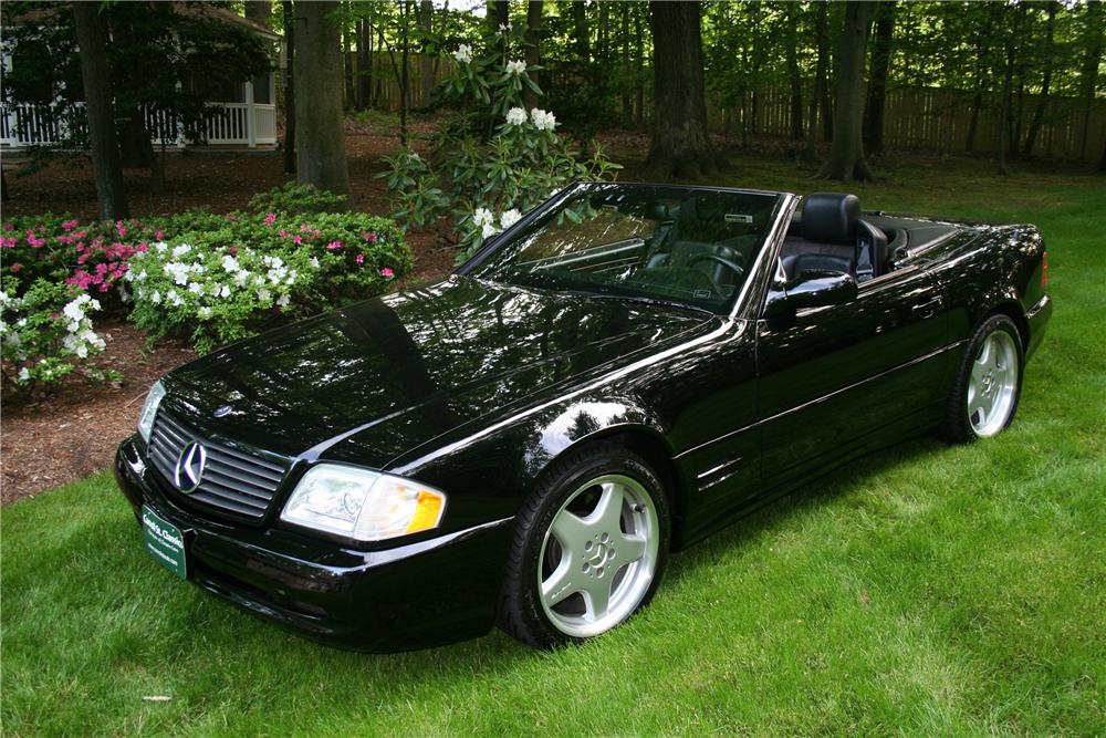 2002 MERCEDES-BENZ SL500 CONVERTIBLE