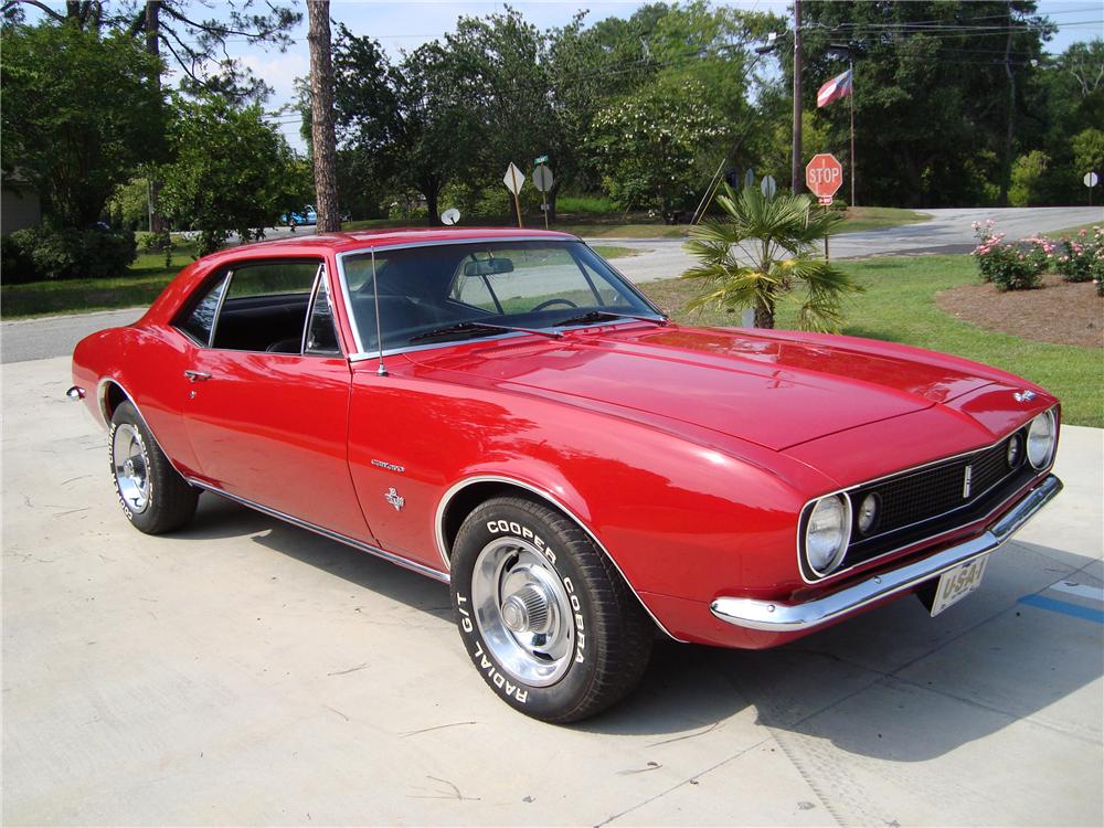 1967 CHEVROLET CAMARO 2 DOOR COUPE