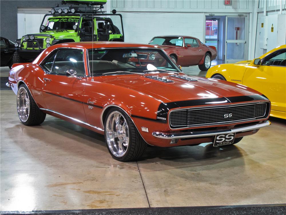 1968 CHEVROLET CAMARO 2 DOOR CUSTOM COUPE