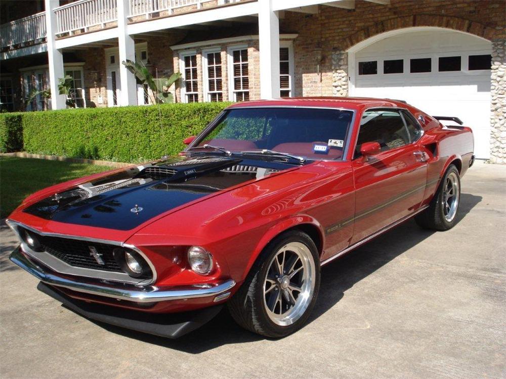 1969 FORD MUSTANG MACH 1 2 DOOR FASTBACK