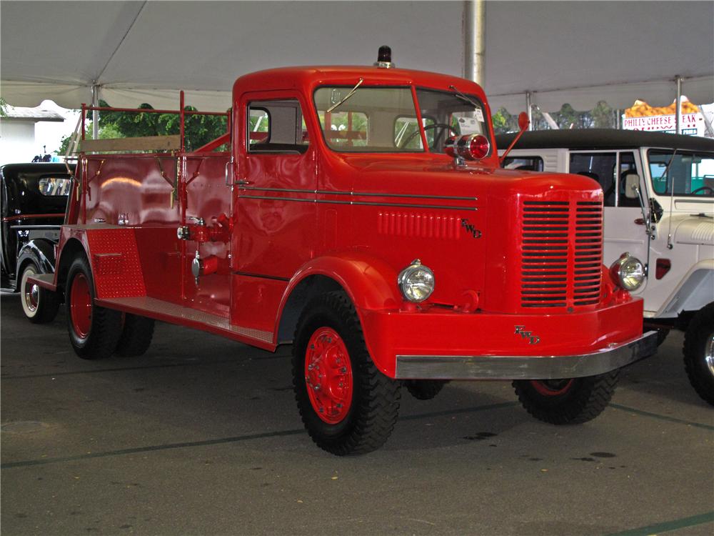 1950 FWD PUMPER FIRE TRUCK