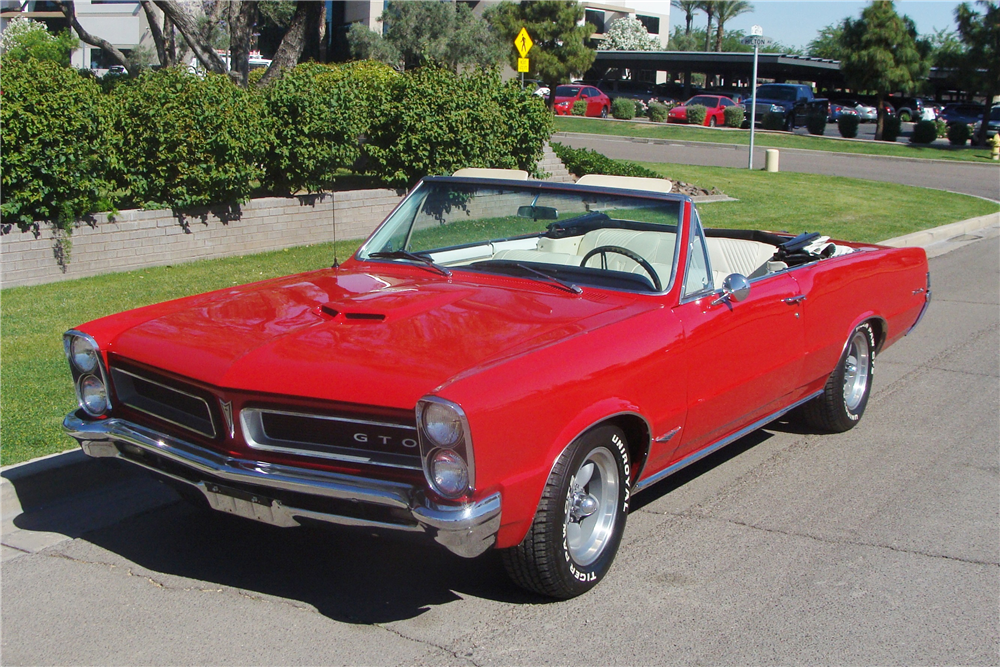 1965 PONTIAC GTO CONVERTIBLE