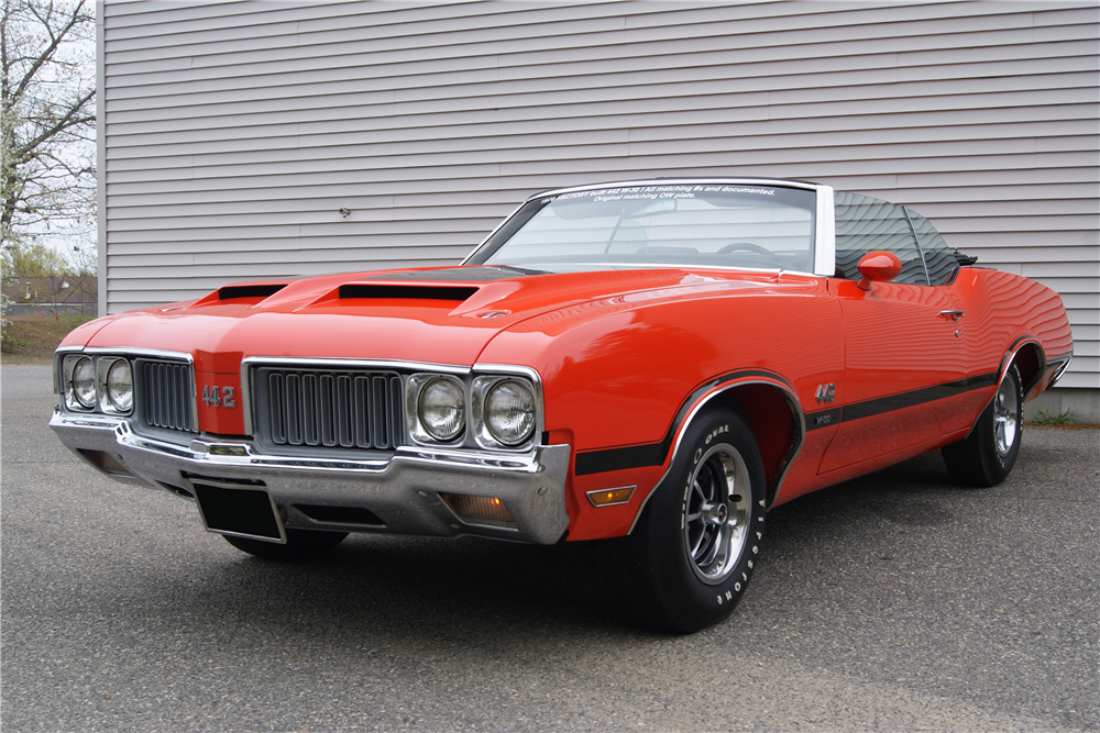 1970 OLDSMOBILE 442 W30 CONVERTIBLE