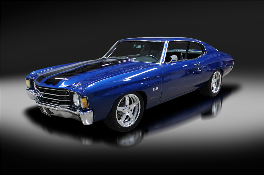 1972 CHEVROLET CHEVELLE CUSTOM COUPE