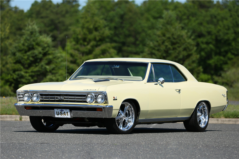 1967 CHEVROLET CHEVELLE CUSTOM HARDTOP