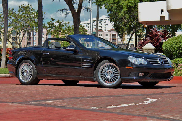 2003 MERCEDES-BENZ SL55 AMG CONVERTIBLE