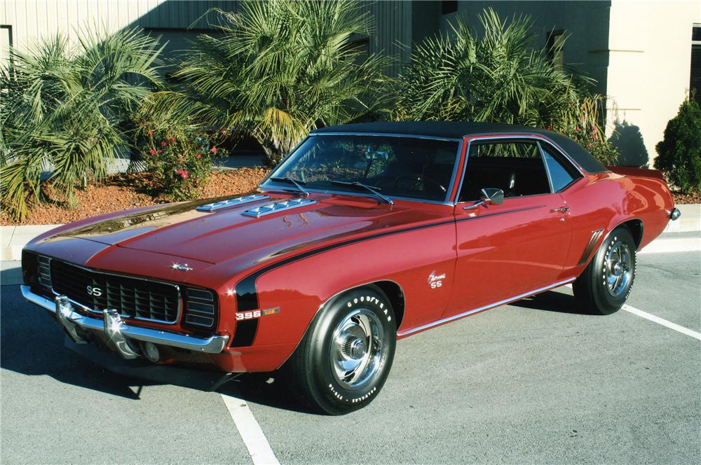 1969 CHEVROLET CAMARO RS/SS COUPE