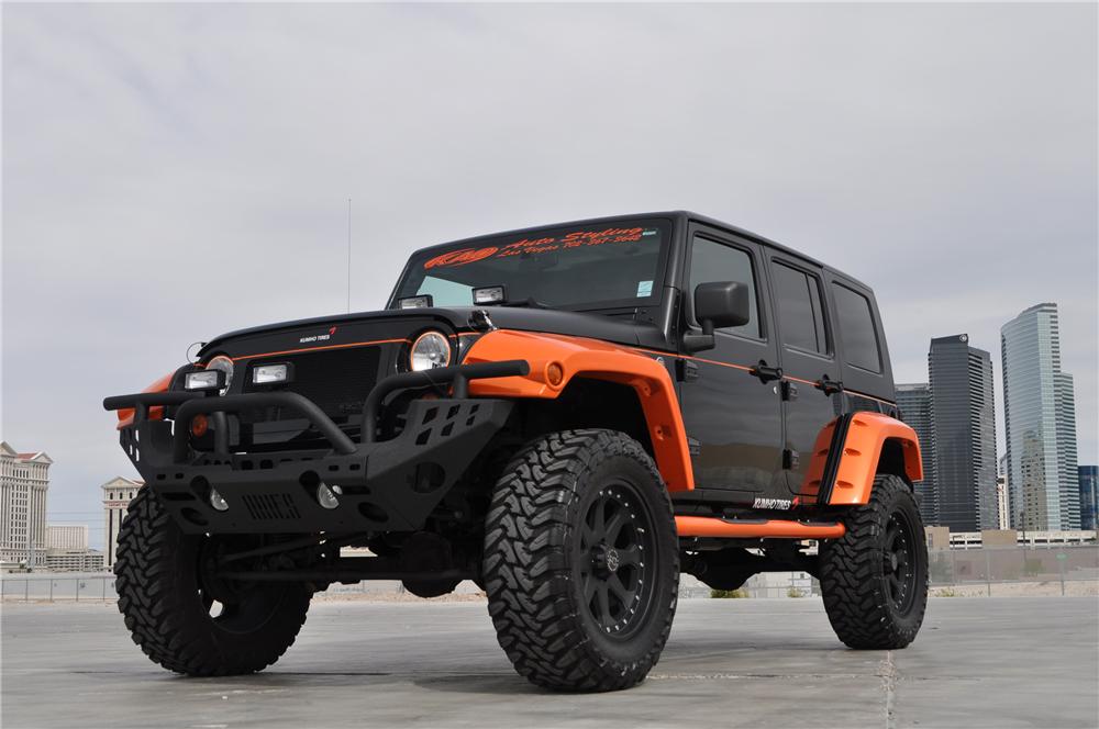 2008 JEEP WRANGLER CUSTOM 4 DOOR SUV