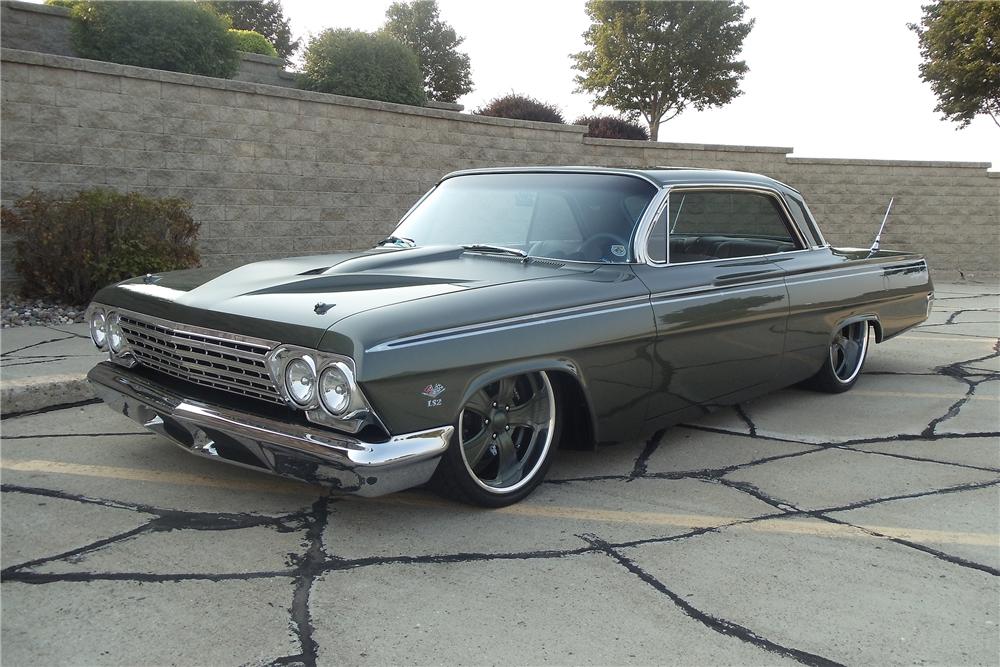 1962 CHEVROLET IMPALA SS CUSTOM 2 DOOR COUPE on Saturday @ 02:00 PM