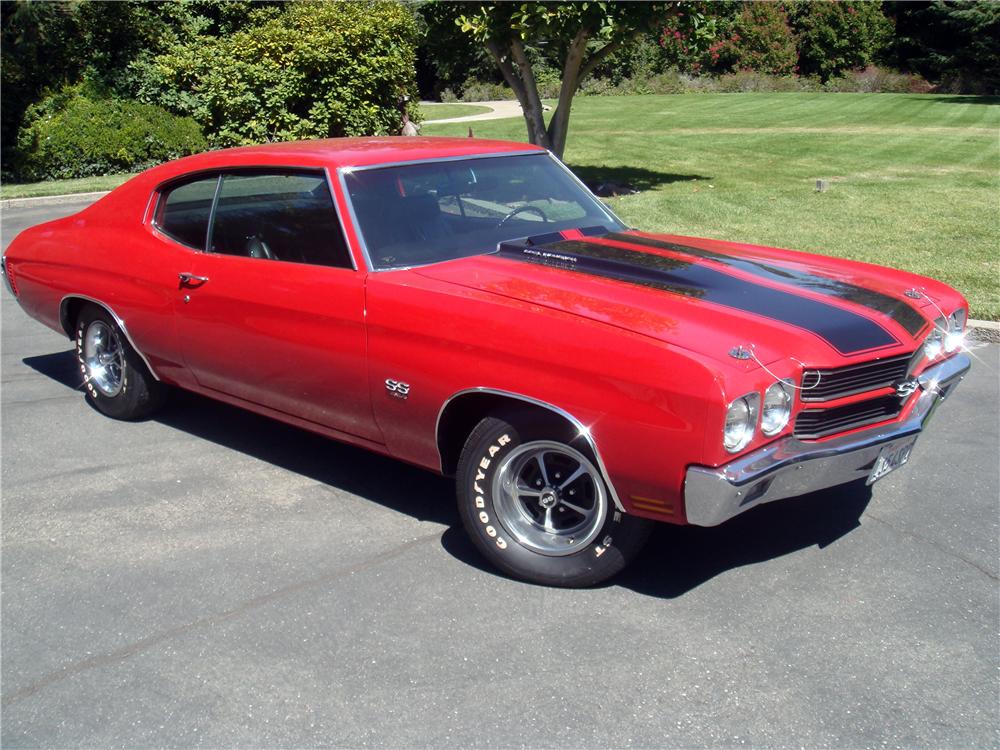 1970 CHEVROLET CHEVELLE LS5 SS 2 DOOR HARDTOP