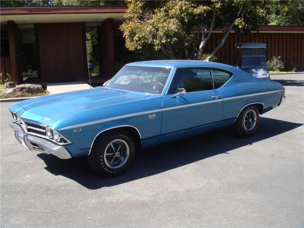 1969 CHEVROLET CHEVELLE SS 396 2 DOOR COUPE